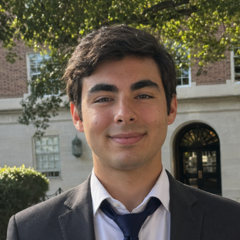 Holden Weinberg on campus